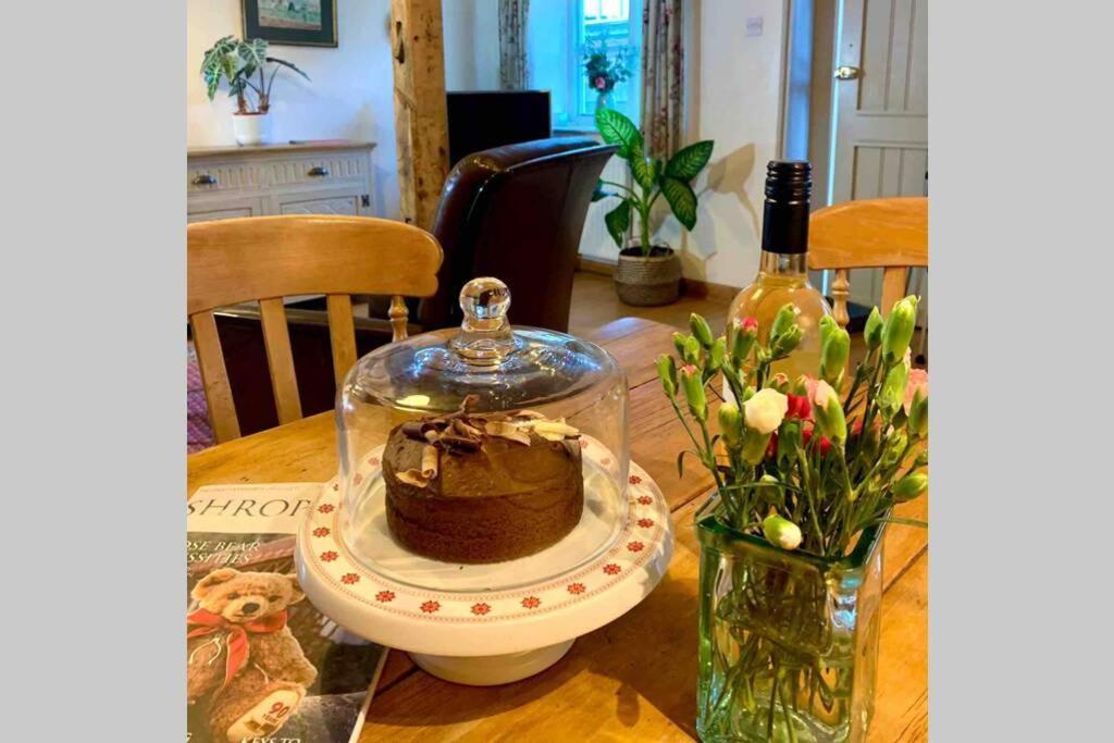 קרייבן ארמס Upper Heath Farm - Stable Cottage Ludlow מראה חיצוני תמונה